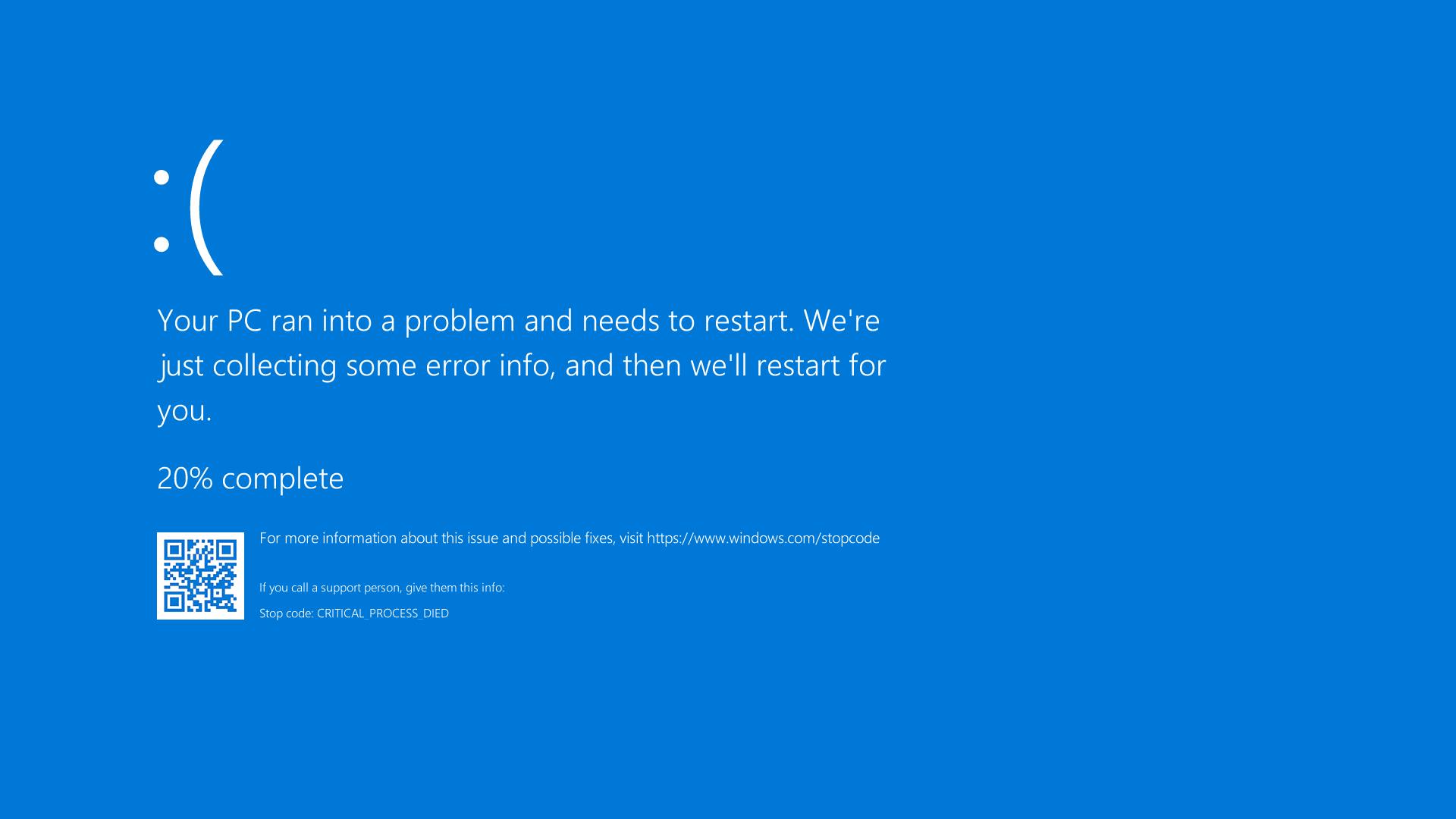 ความหมายของจอฟ้ากับรหัส Blue Screen Code และแนวทางแก้ไข