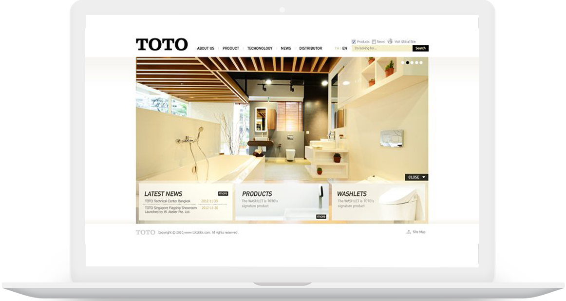 จัดทำเว็บไซต์ toto.co.th