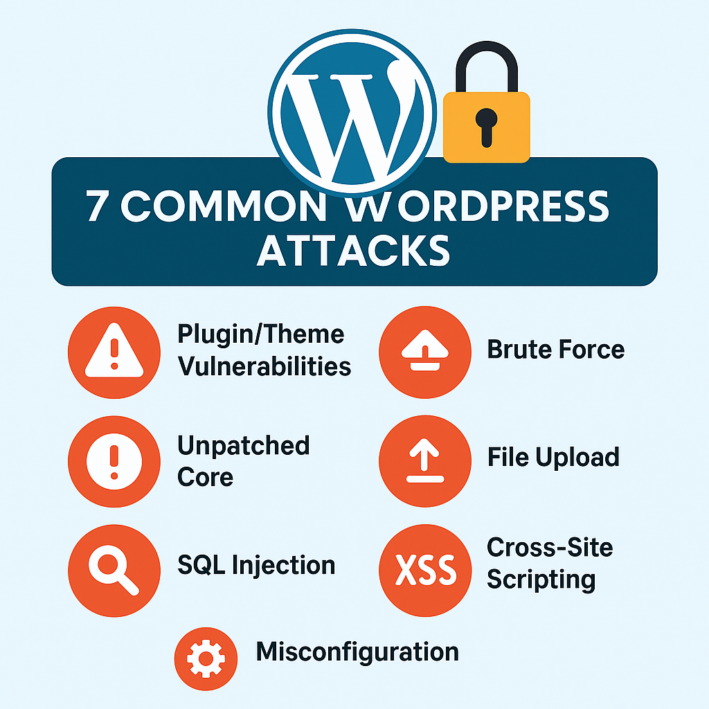 WordPress ถูกโจมตีบ่อยทางไหนบ้าง ?